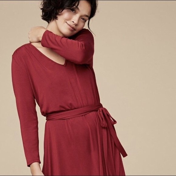 Amour Vert Dresses & Skirts - Amour Vert long-sleeved Astrid dress